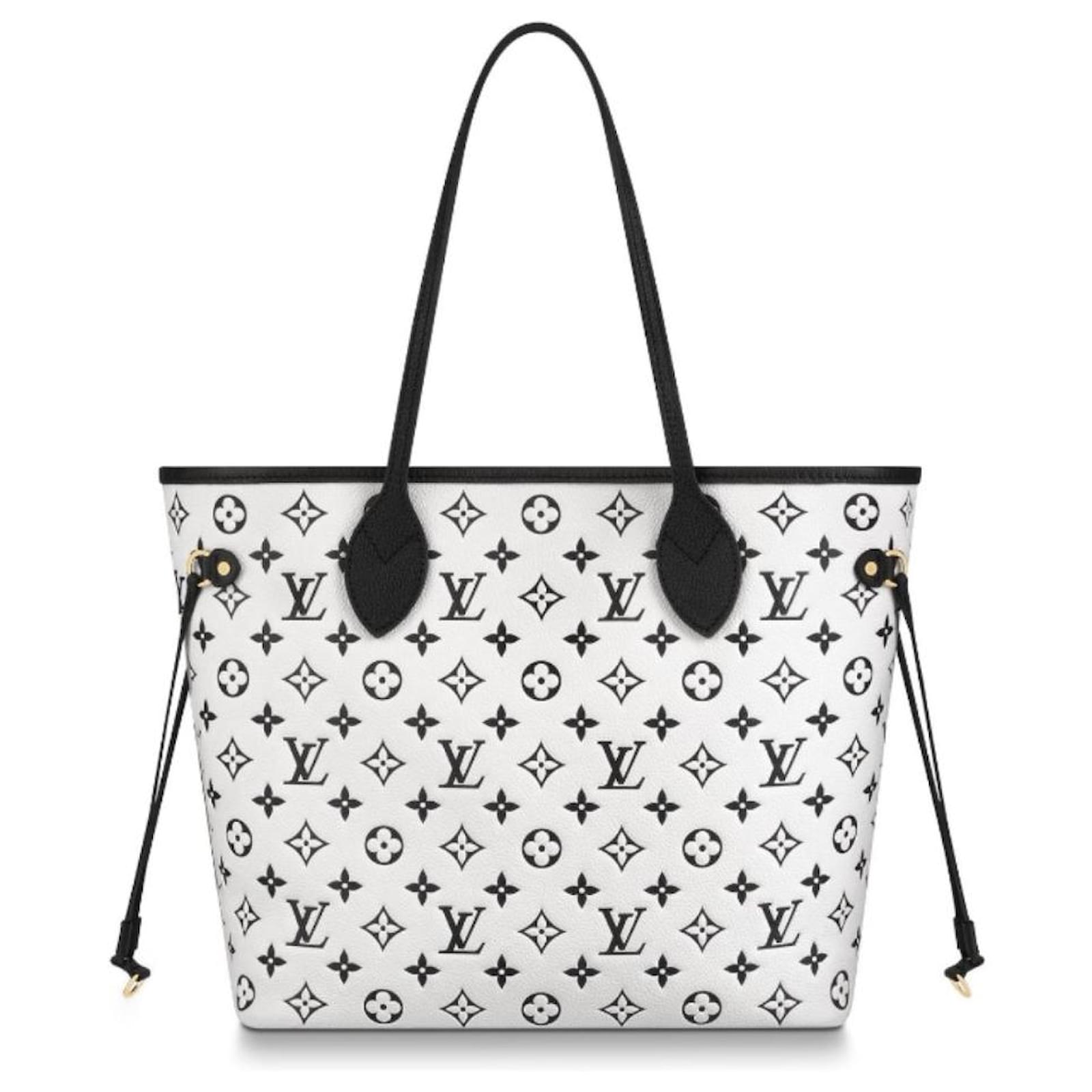 Louis Vuitton Spring In The City Neverfull MM Tote Bag - Black White Pink