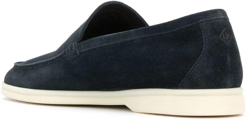 Loro Piana Summer Walk Suede Loafers -  Classic Blue (178)