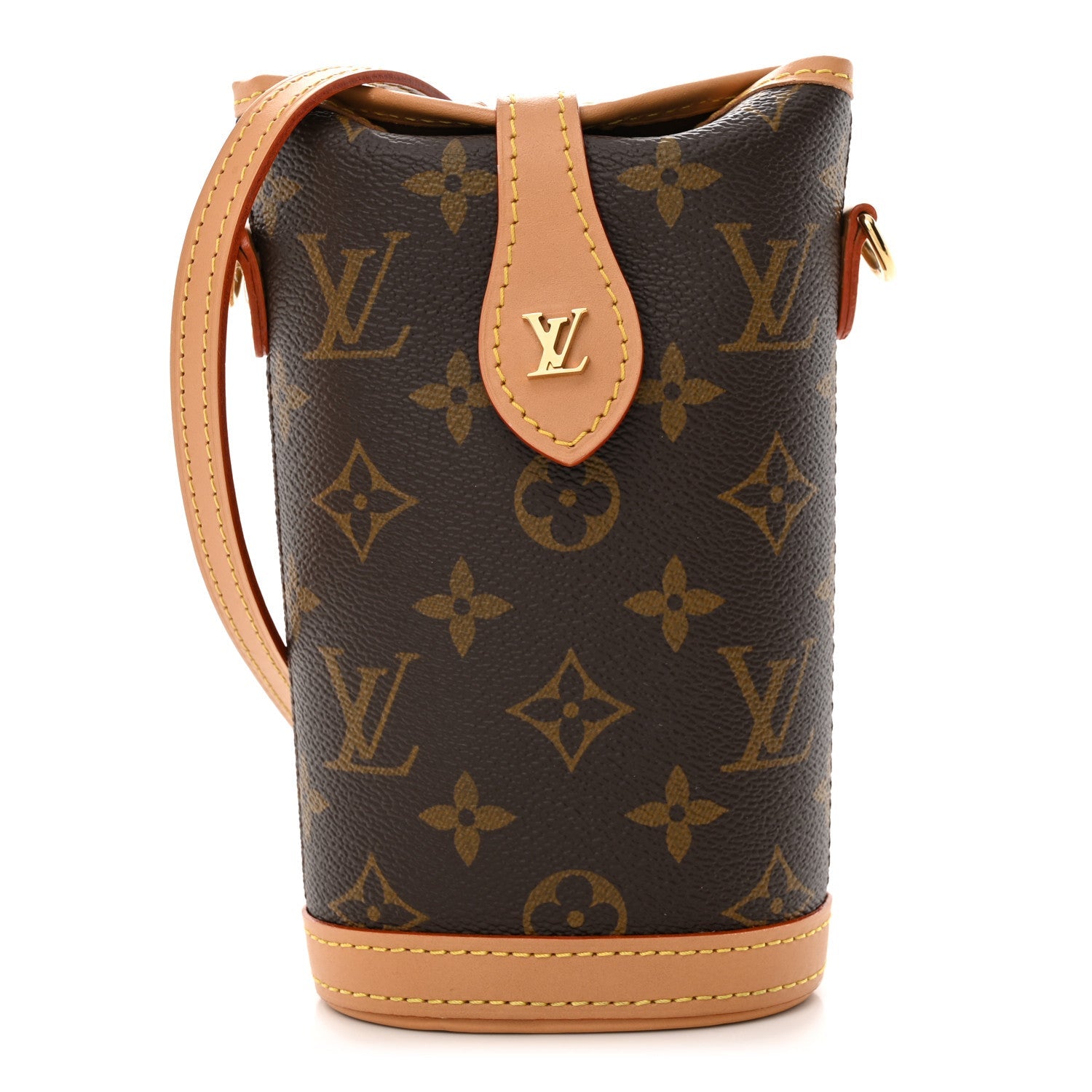 Louis Vuitton Fold Me Pouch Shoulder Bag - Chocolate Brown