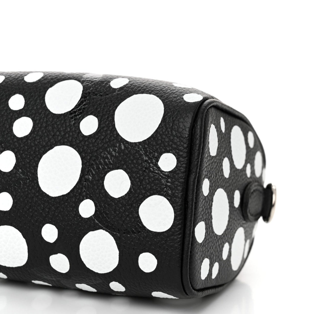 Louis Vuitton x Yayoi Kusama Nano Speedy Bandouliere Handbag - Black