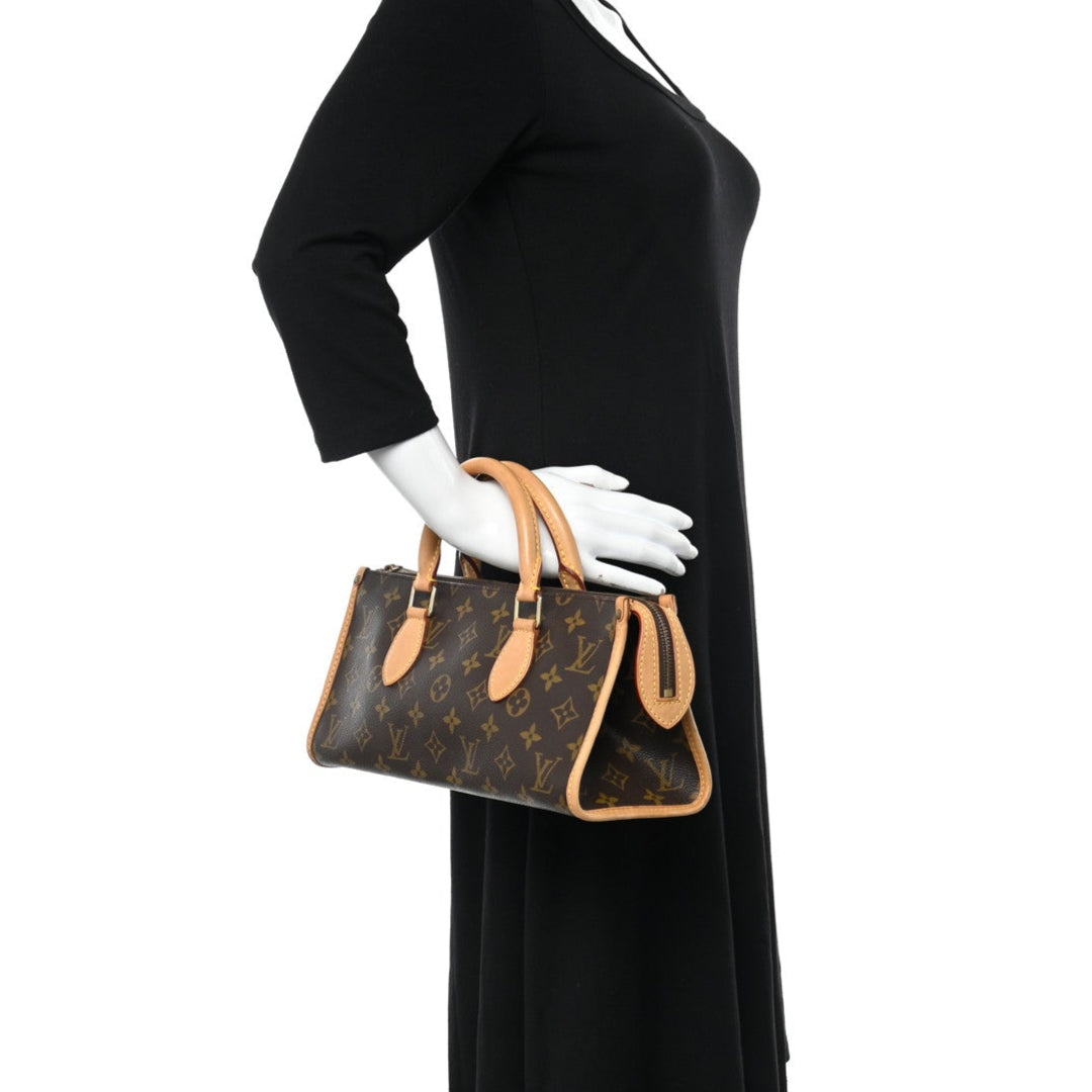 Louis Vuitton Monogram Popincourt Handbag - Brown