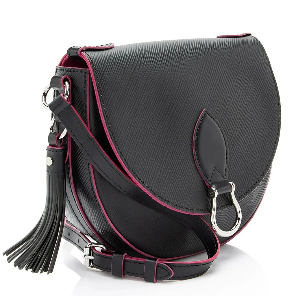 Louis Vuitton Epi Saint Cloud Shoulder Bag - Black