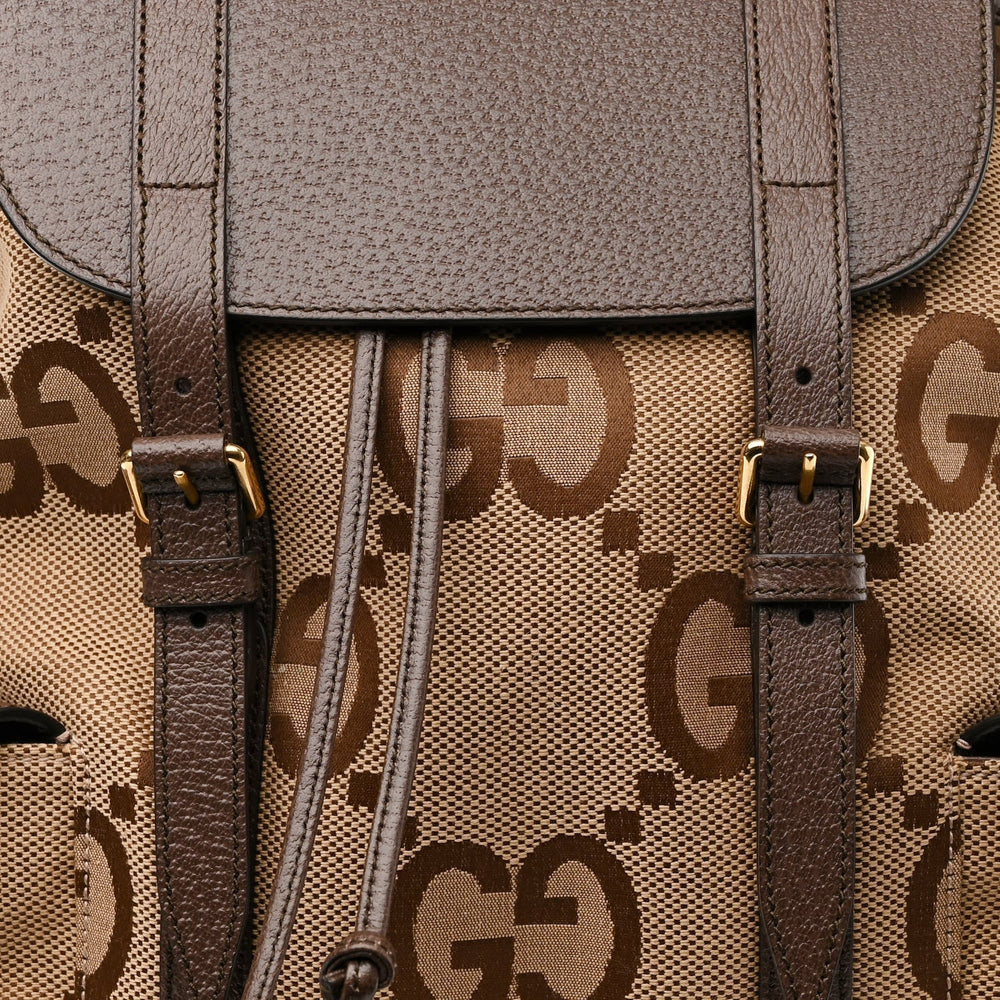Gucci Jumbo GG Backpack – Brown
