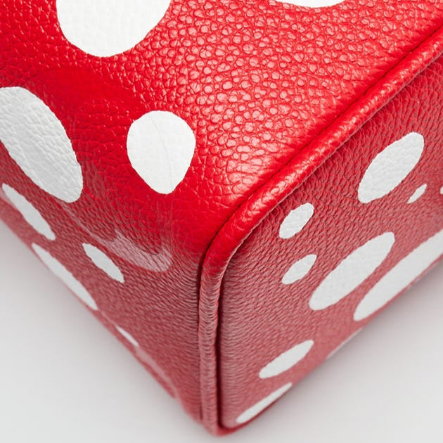 Louis Vuitton x Yayoi Kusama Speedy 20 Bandoulière Handbag - Red