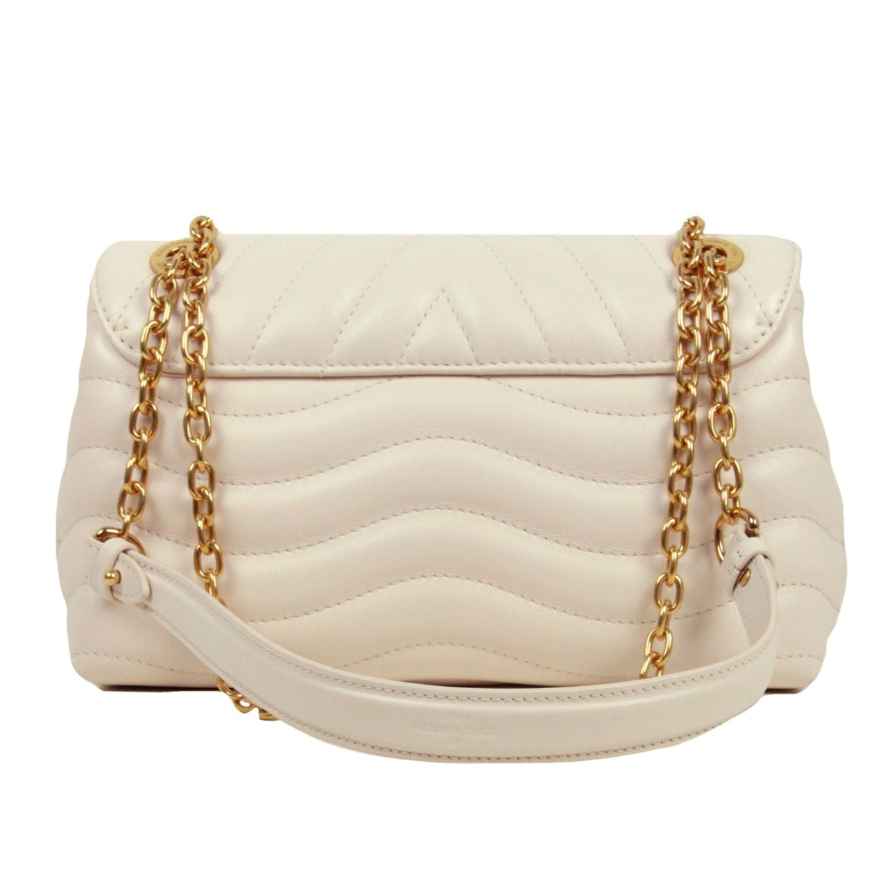 Louis Vuitton New Wave MM Chain Bag - Ivory