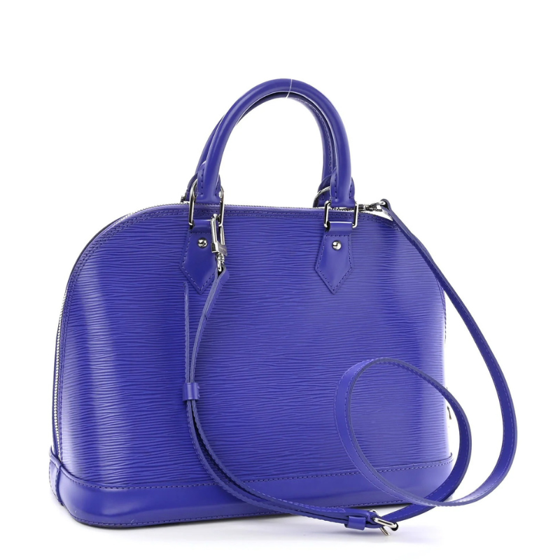 Louis Vuitton Epi Leather Alma PM Handbag - Purple Figue