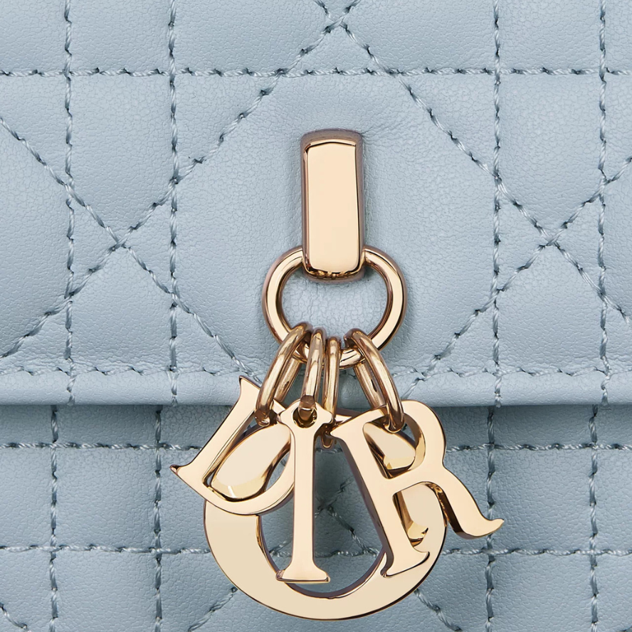 Dior My Dior Mini Bag - Pale Blue Cannage Lambskin