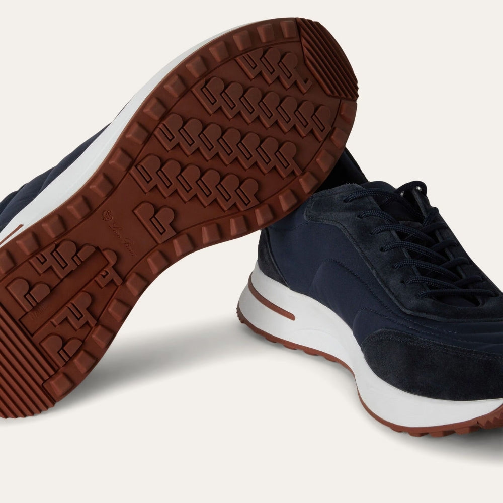 Loro Piana Week End Walk Sneakers - Navy Blue (W000)