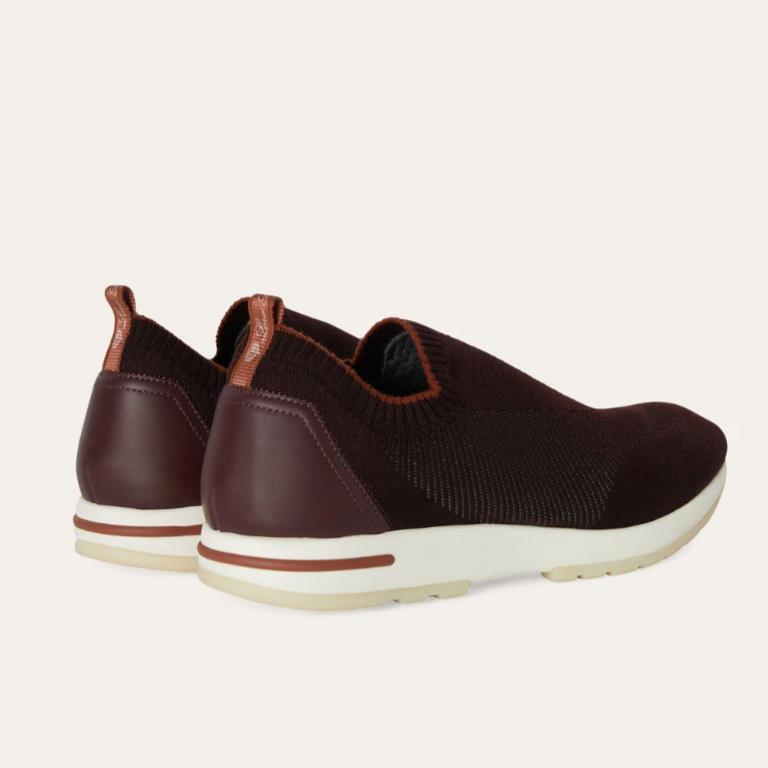 Loro Piana 360 LP Flexy Walk Wish® Wool Sneakers - Dark Claret (Q04V)