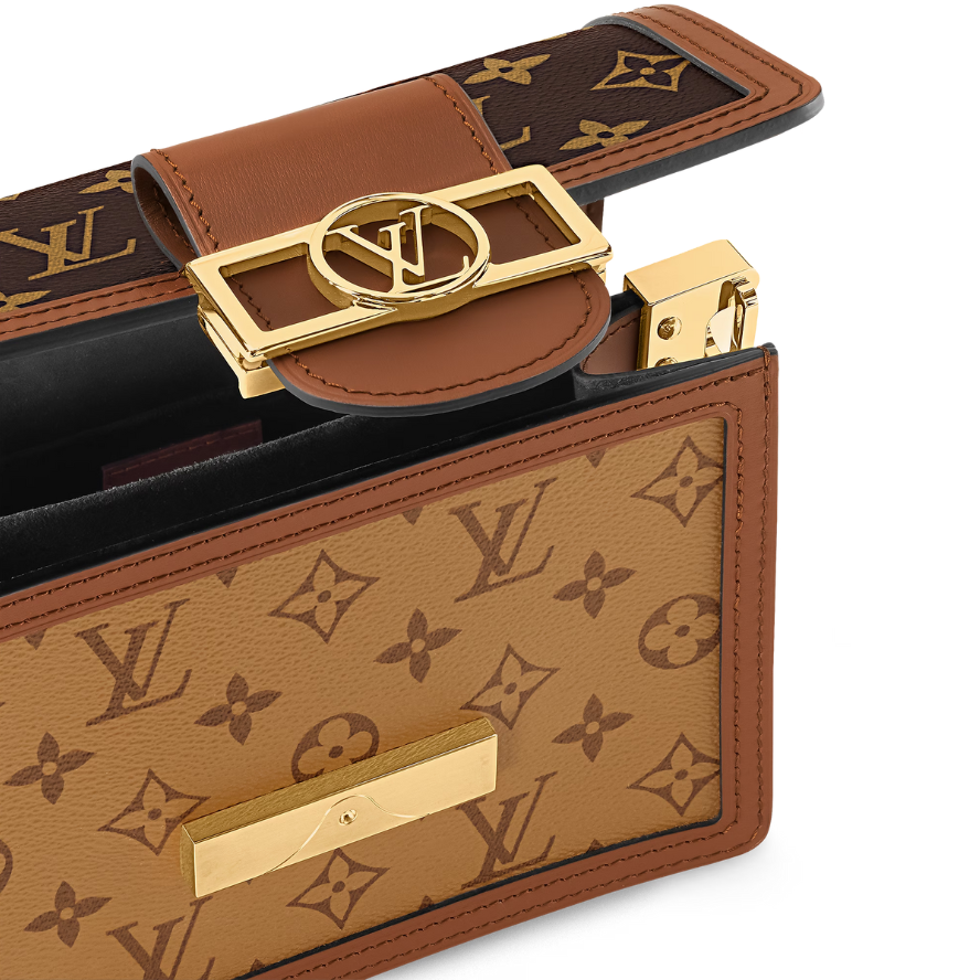 Louis Vuitton Dauphine Mini Shoulder Bag - Brown
