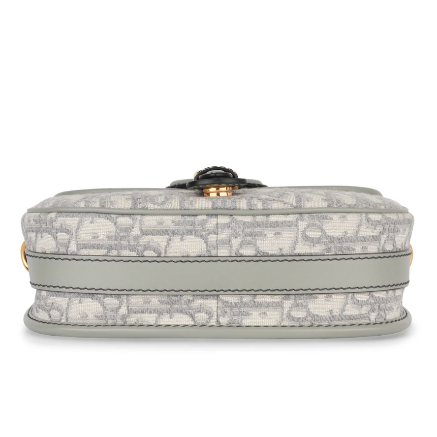 Dior Medium Oblique Jacquard Dior Bobby Bag - Grey
