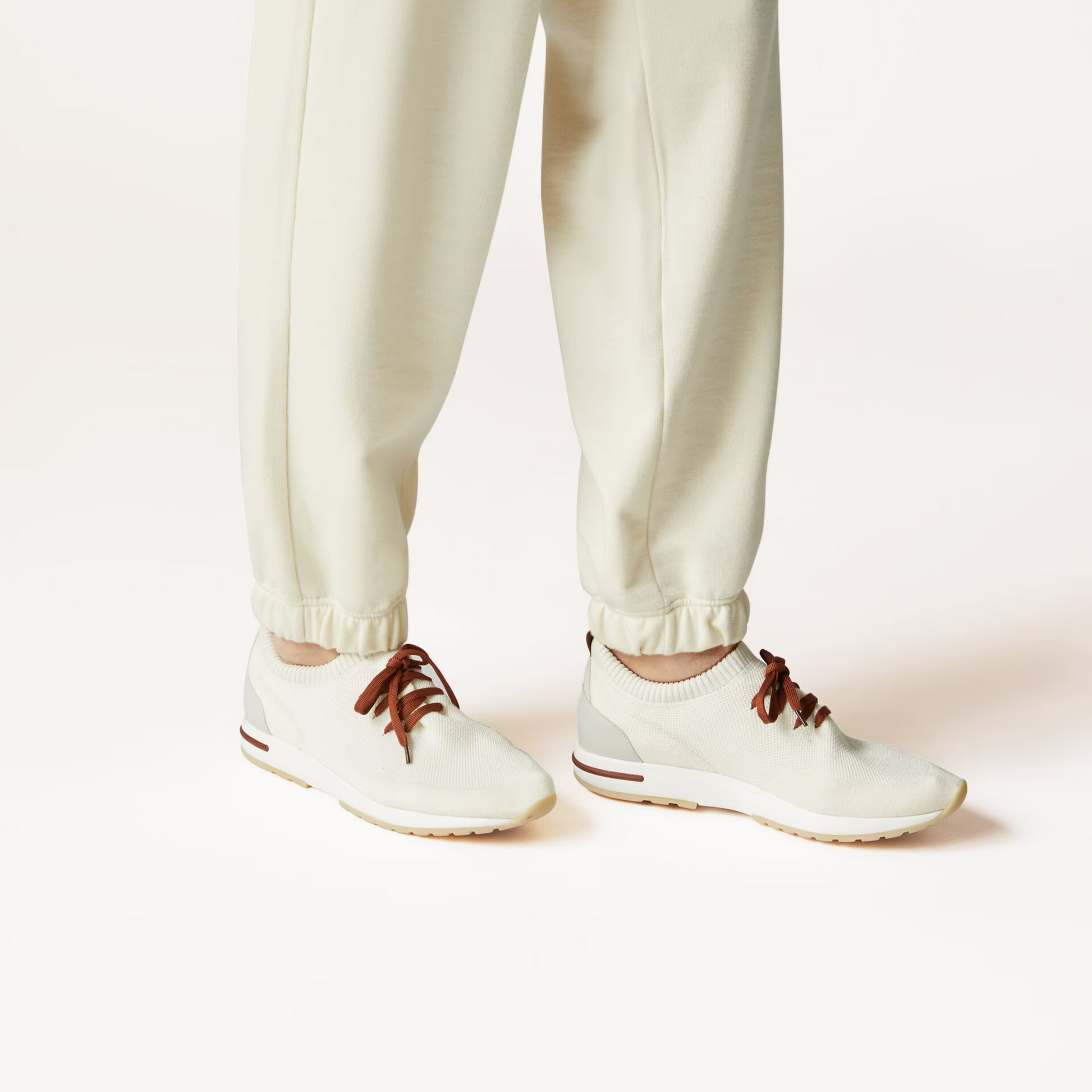 Loro Piana 360 LP Flexy Walk Wish® Wool Sneakers - White (1000)