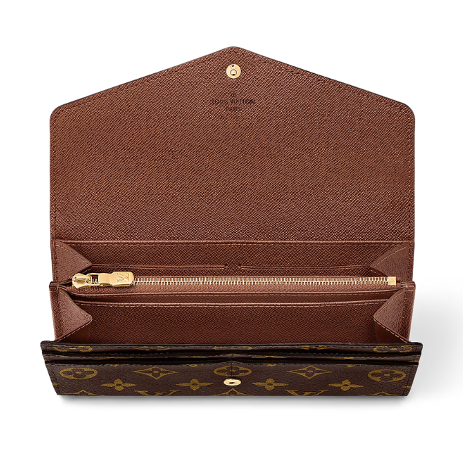 Louis Vuitton Sarah Wallet - Brown