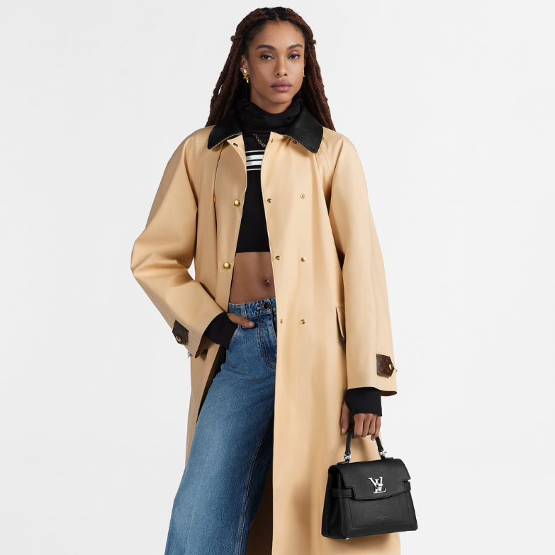 Louis Vuitton LockMe Ever Mini Handbag - Black