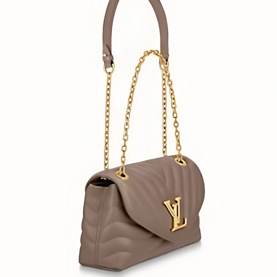 Louis Vuitton New Wave Chain Bag MM - Taupe
