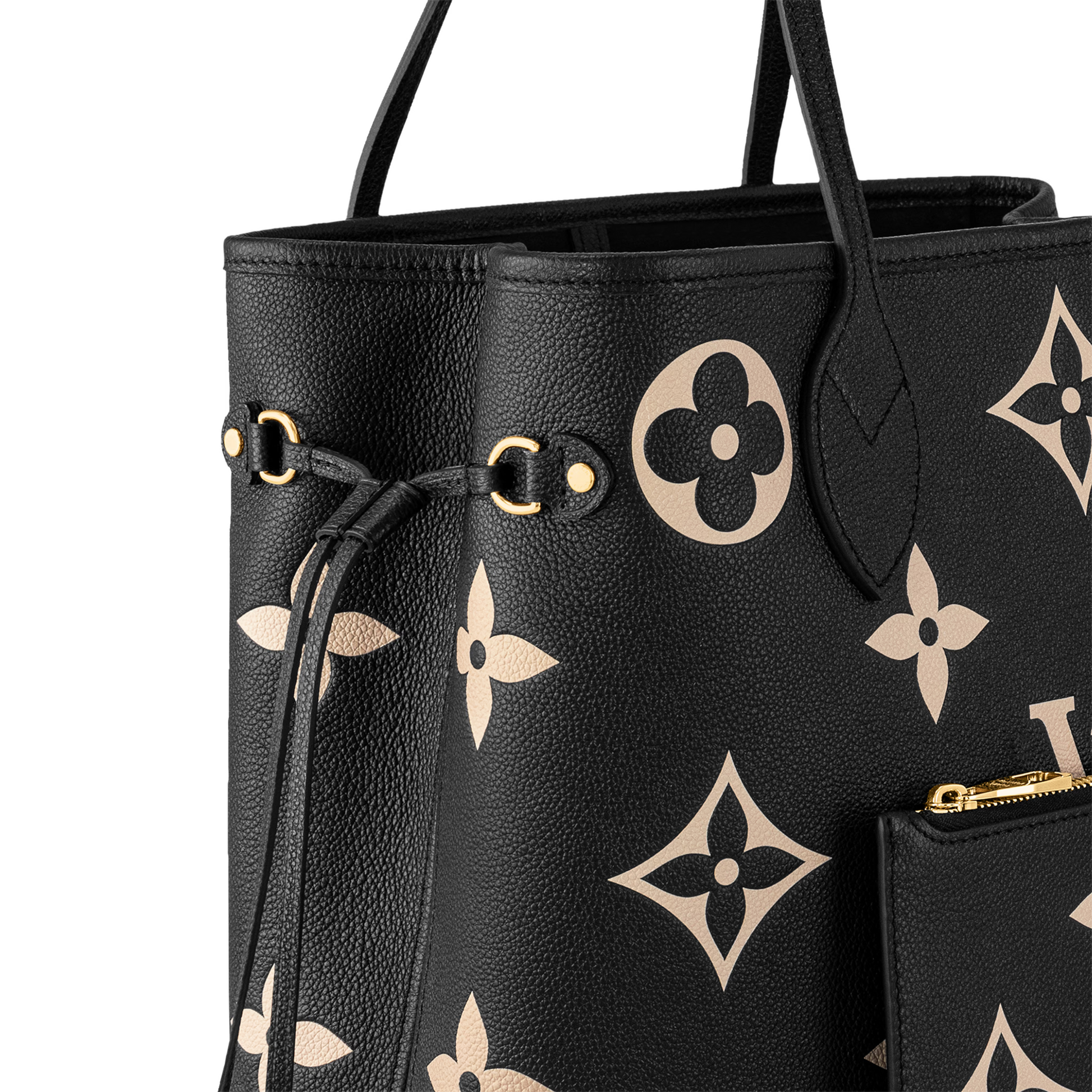 Louis Vuitton Neverfull MM Tote Bag - Black