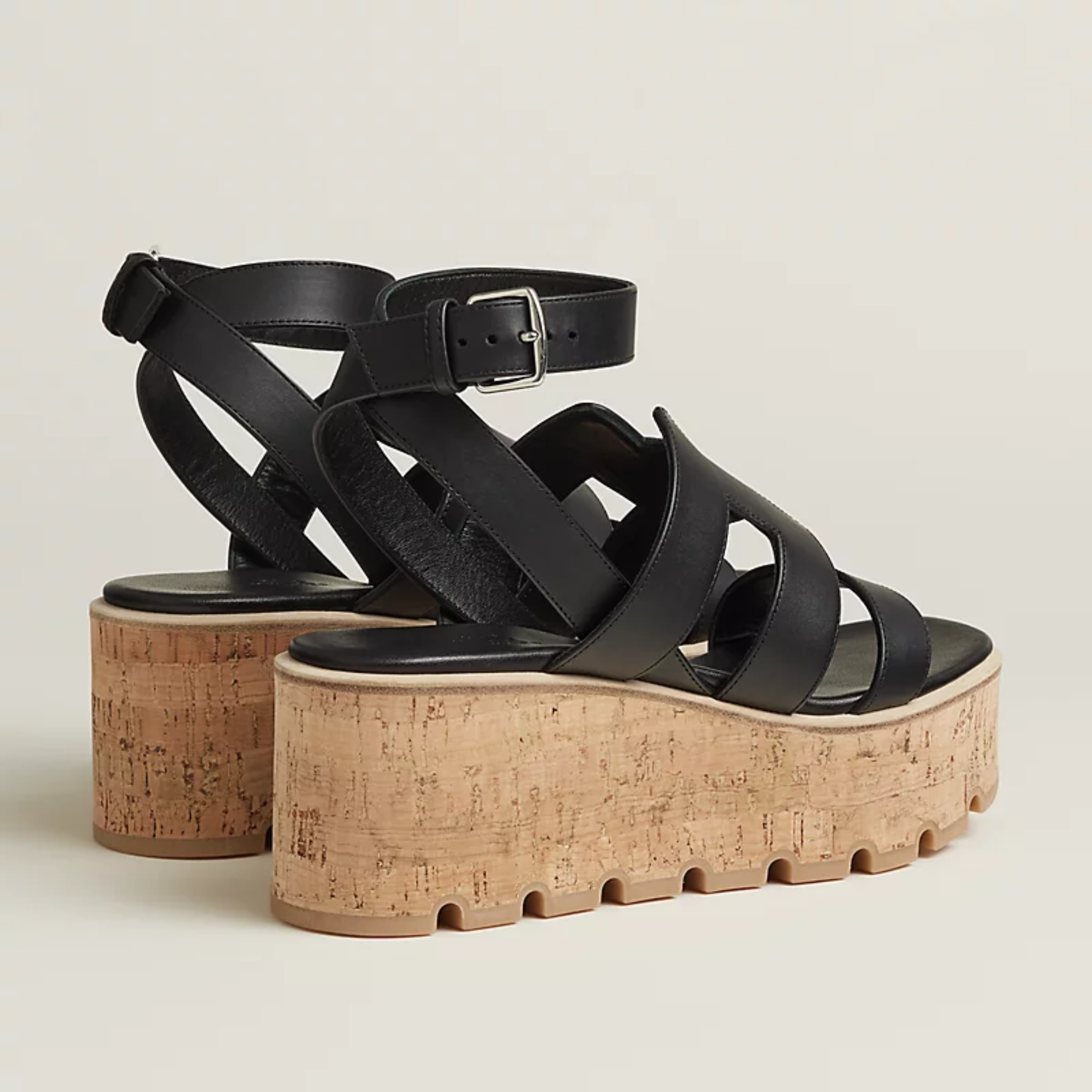 Hermes Havane 30 Sandals - Black