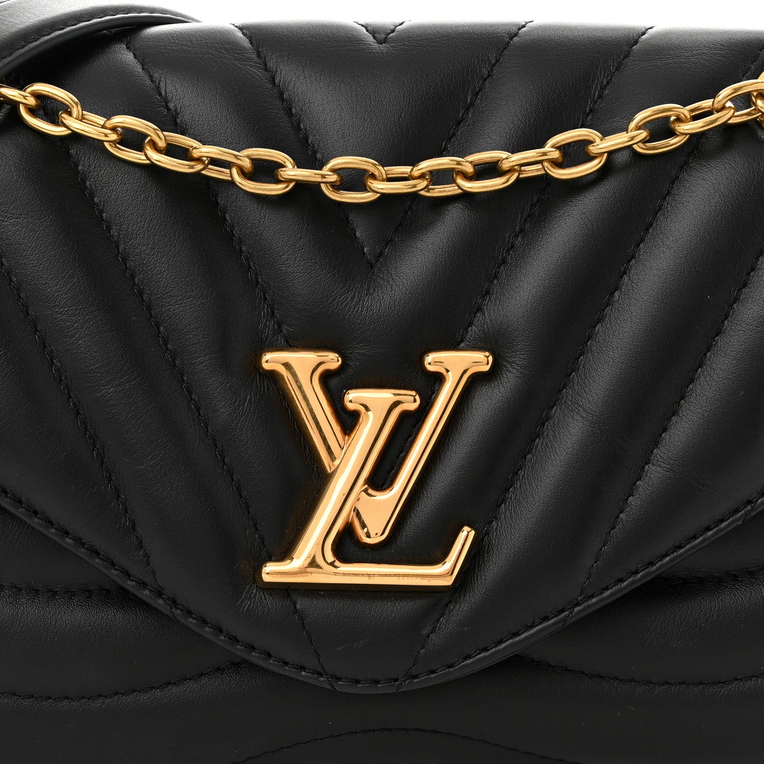 Louis Vuitton New Wave Chain Bag MM -  Black