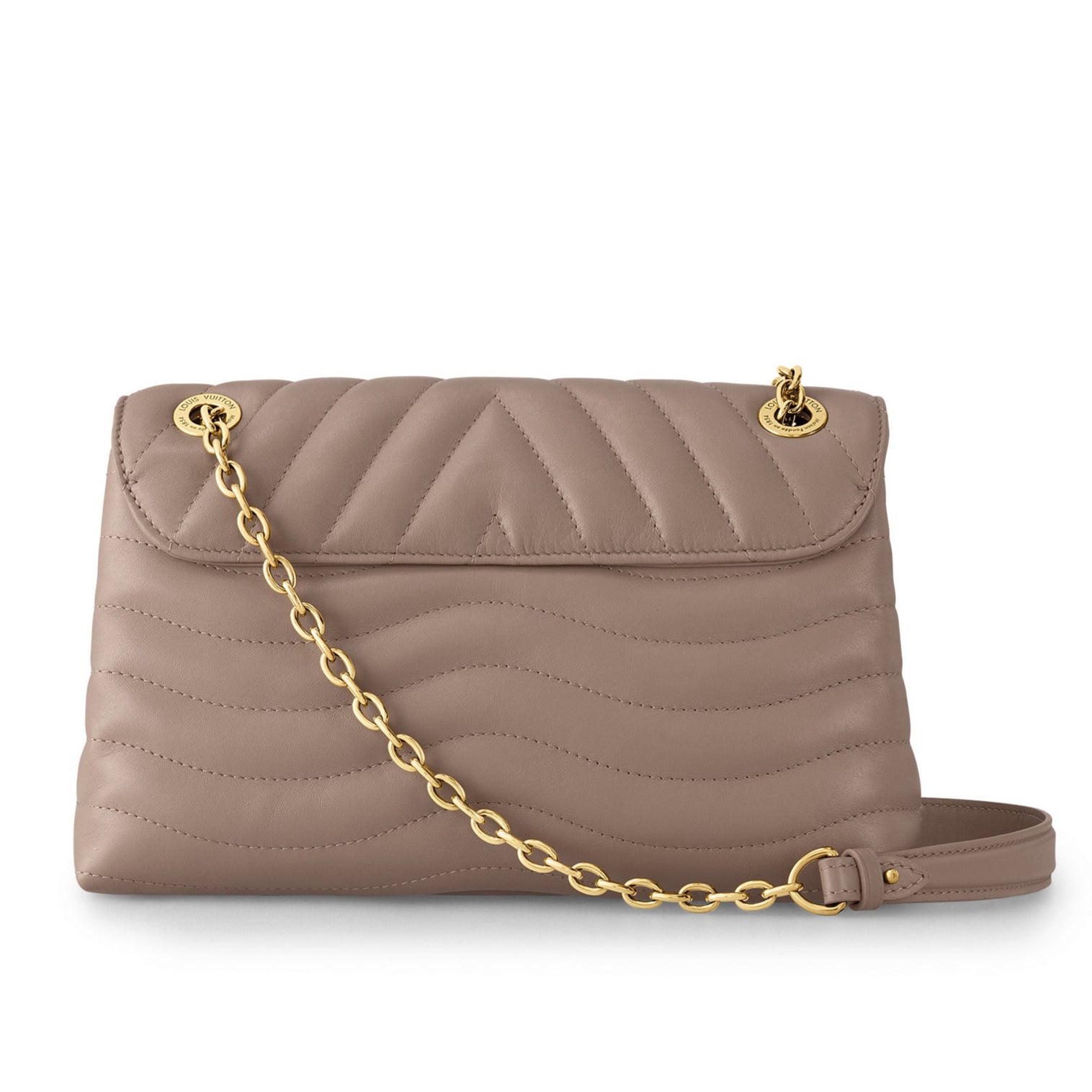 Louis Vuitton New Wave Chain Bag MM - Taupe