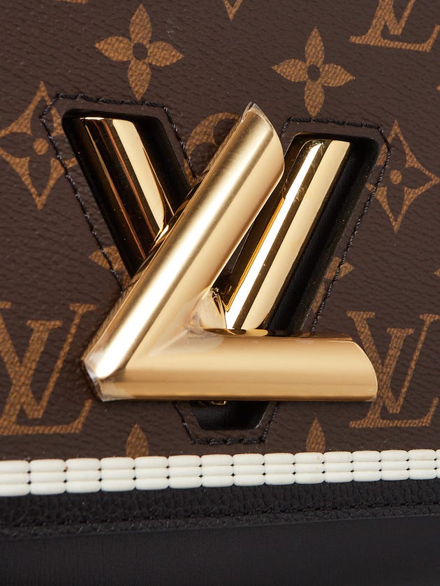 Louis Vuitton Twist MM Shoulder Bag - Black