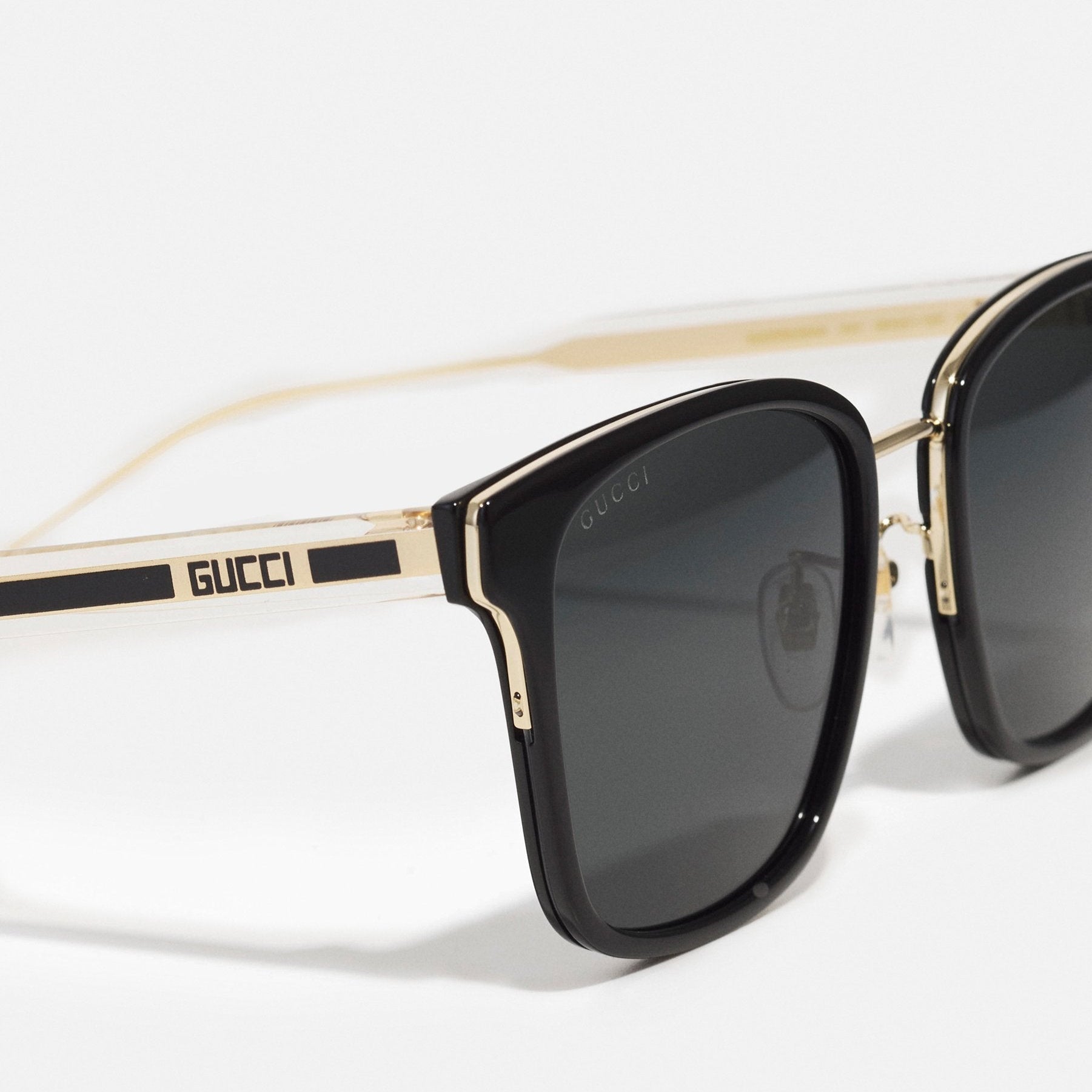 Gucci GG0563SK Square Frame Black Sunglasses