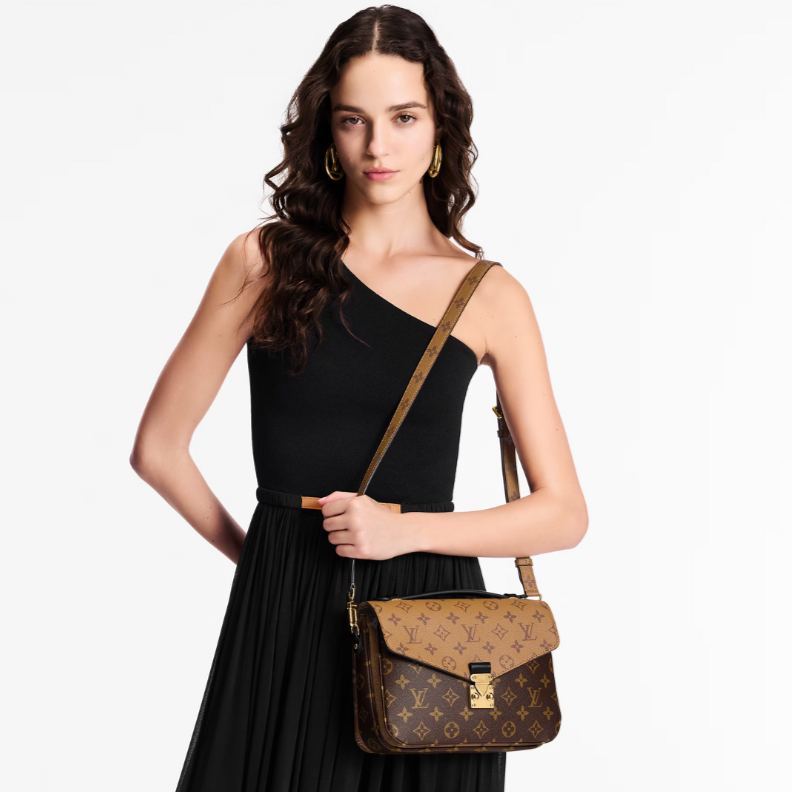 Louis Vuitton Pochette Métis Shoulder Bag - Light/Dark Brown