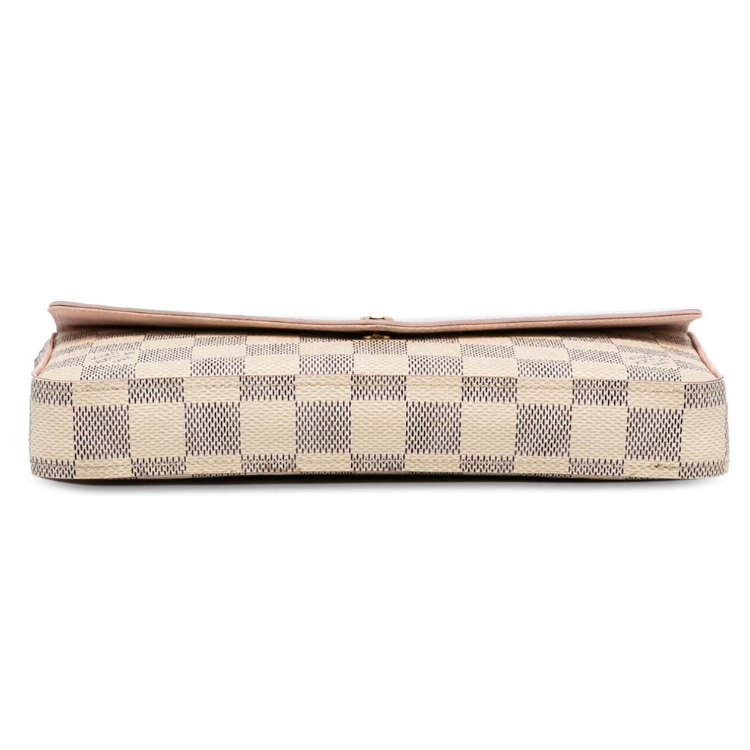 Louis Vuitton Pochette Félicie Damier Wallet - Azur Pink