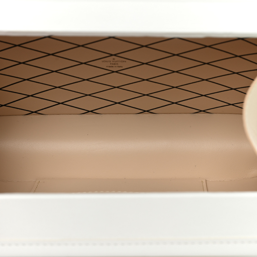 Louis Vuitton Petite Malle Handbag - White