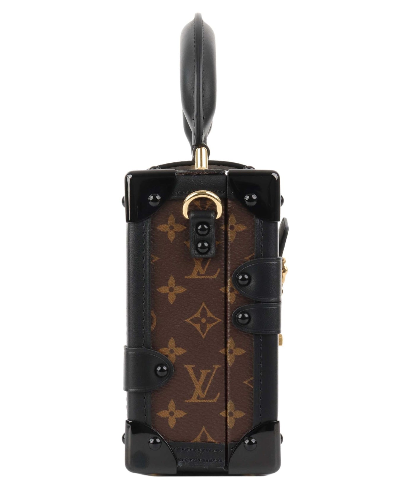 Louis Vuitton Petite Malle Capital Handbag - Brown