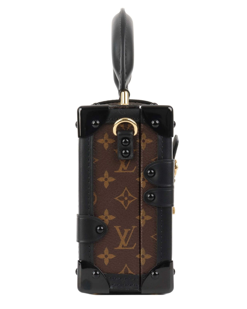 Louis Vuitton Petite Malle Capital Handbag - Brown