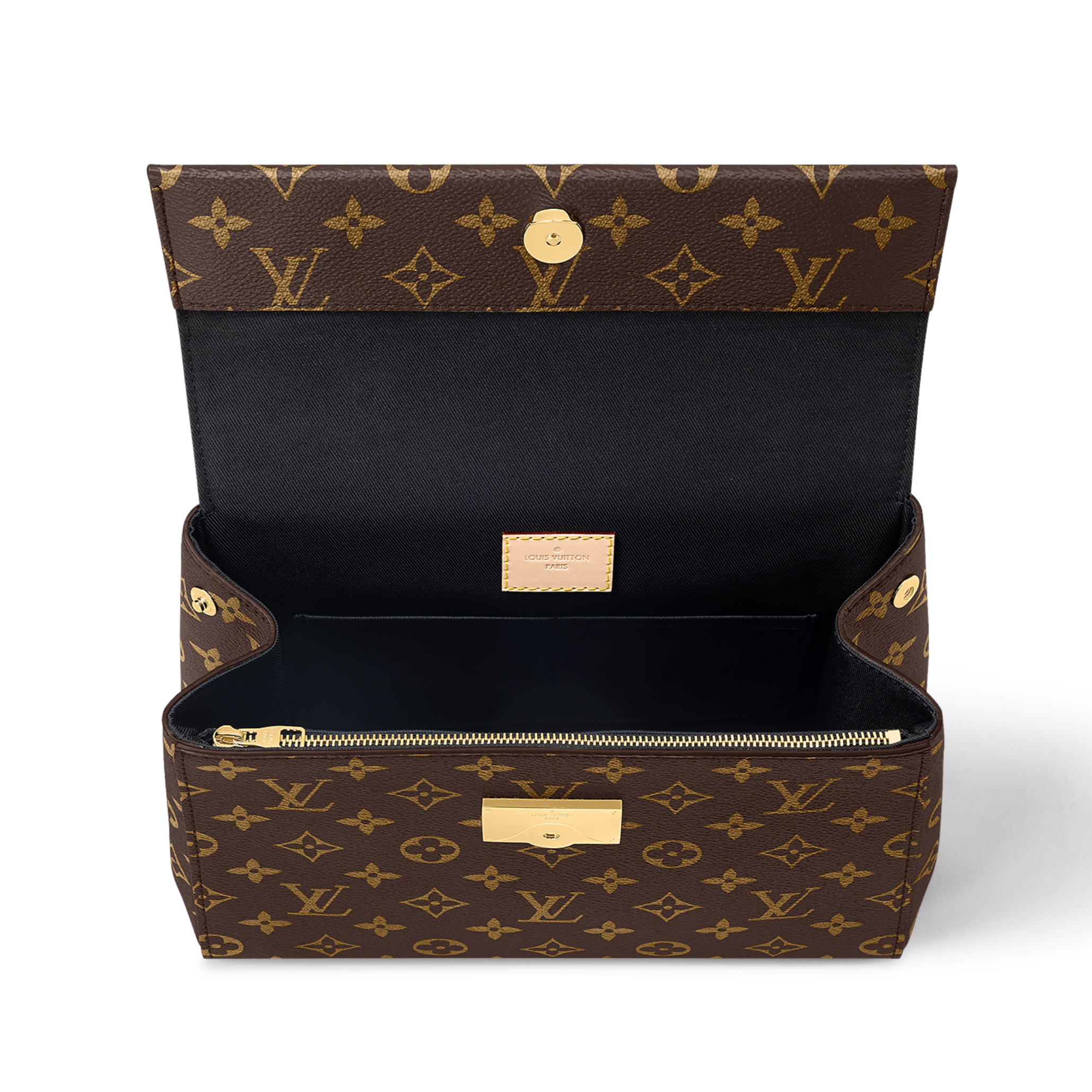 Louis Vuitton Cluny BB Monogram Handbag - Brown