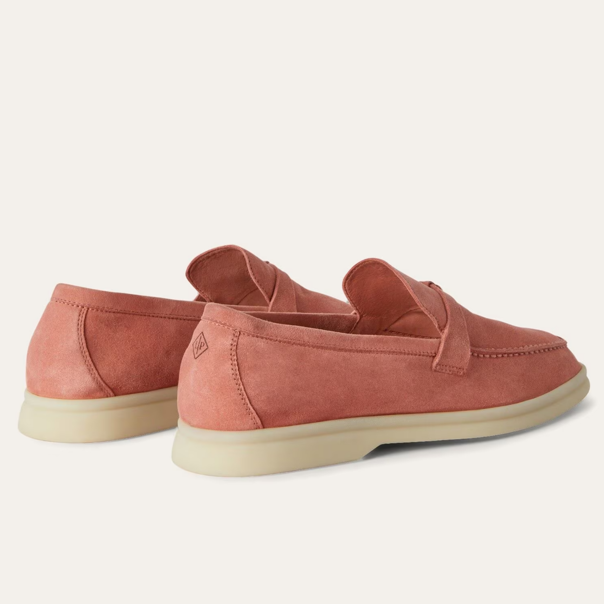 Loro Piana Summer Charms Walk Suede Loafers - Wild Mauve