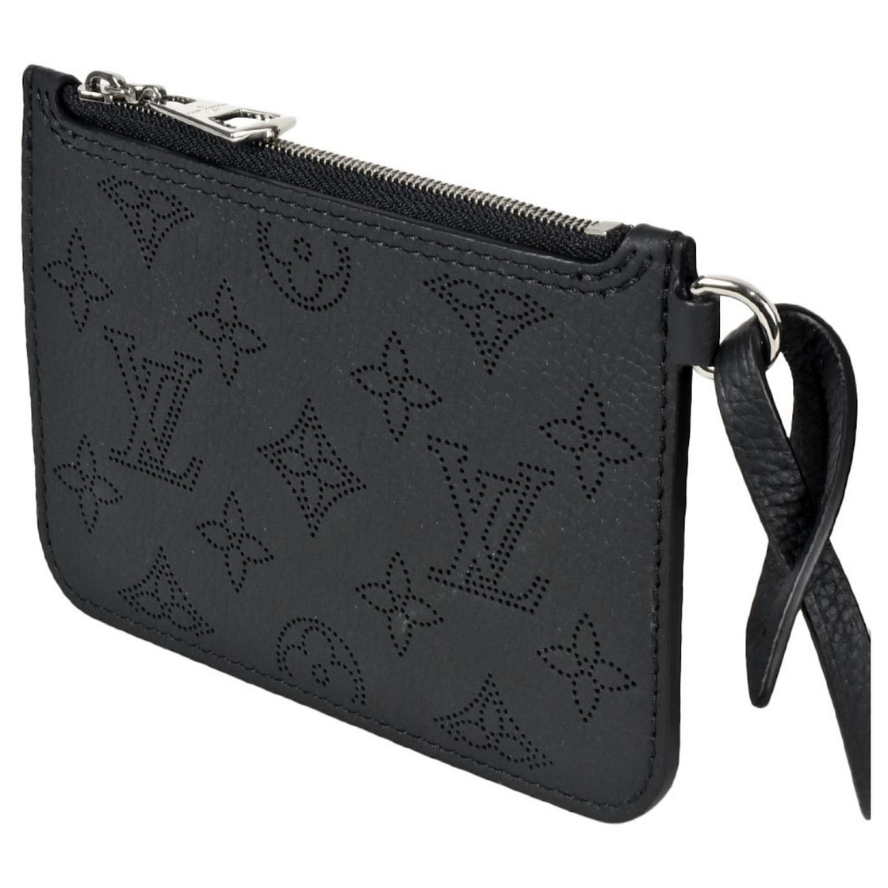 Louis Vuitton Monogram Mahina Blossom MM Shoulder Bag - Black
