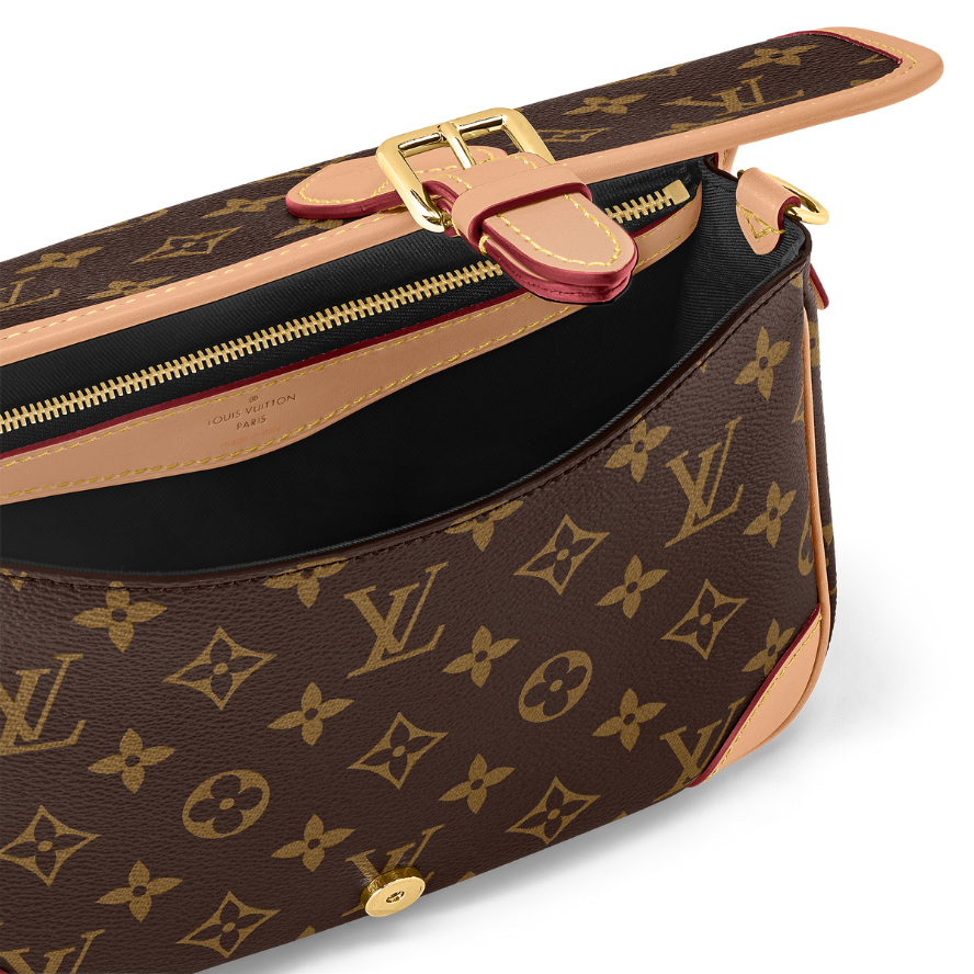 Louis Vuitton Diane Shoulder Bag - Brown