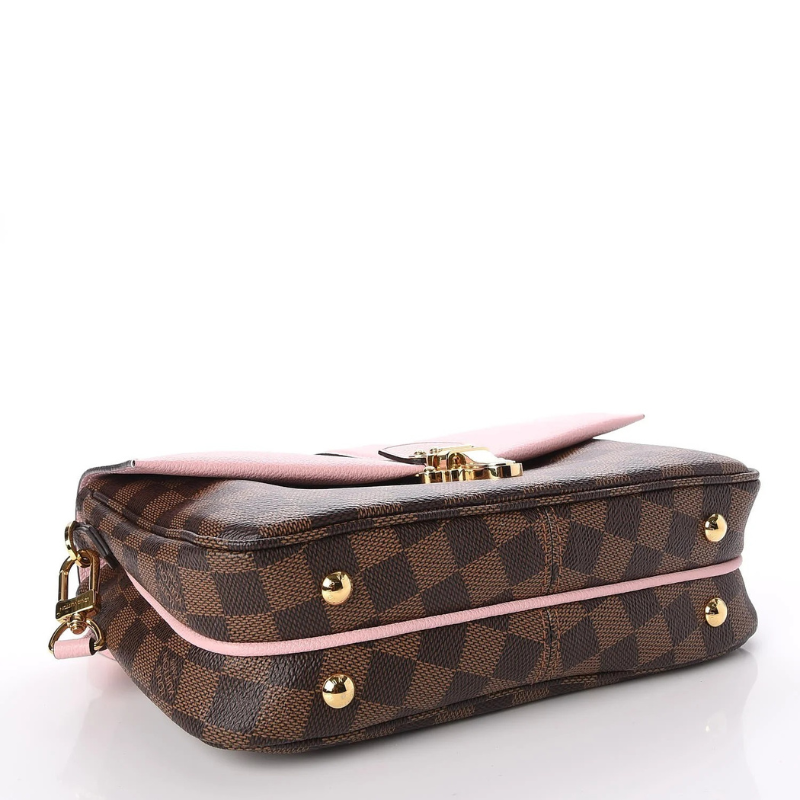 Louis Vuitton Damier Ebene Clapton Crossbody Bag - Magnolia Pink