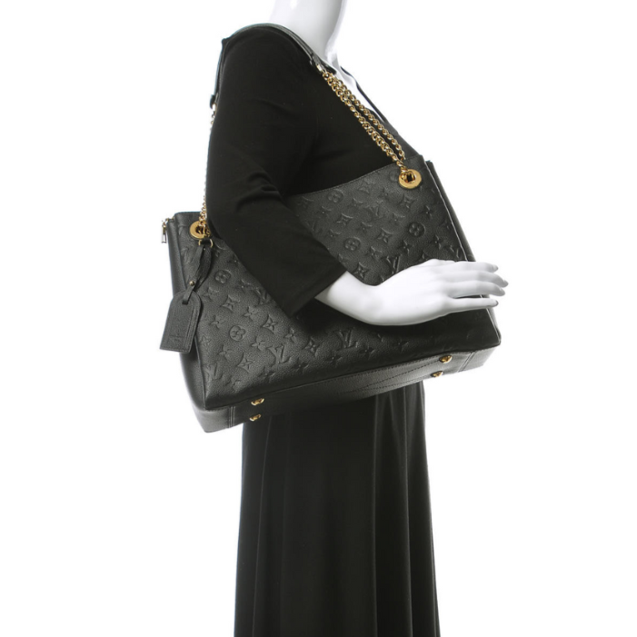 Louis Vuitton Anytime Surene MM Handbag - Black