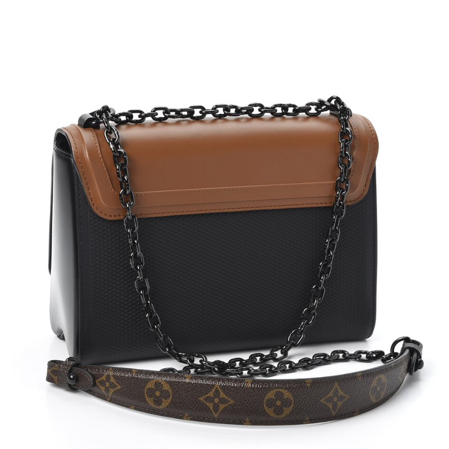 Louis Vuitton Calfskin Cruise Boots Twist MM Shoulder Bag - Brown Tan