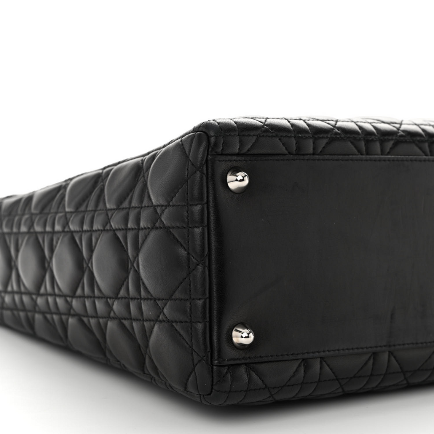 Dior Large Lady Dior Bag - Black