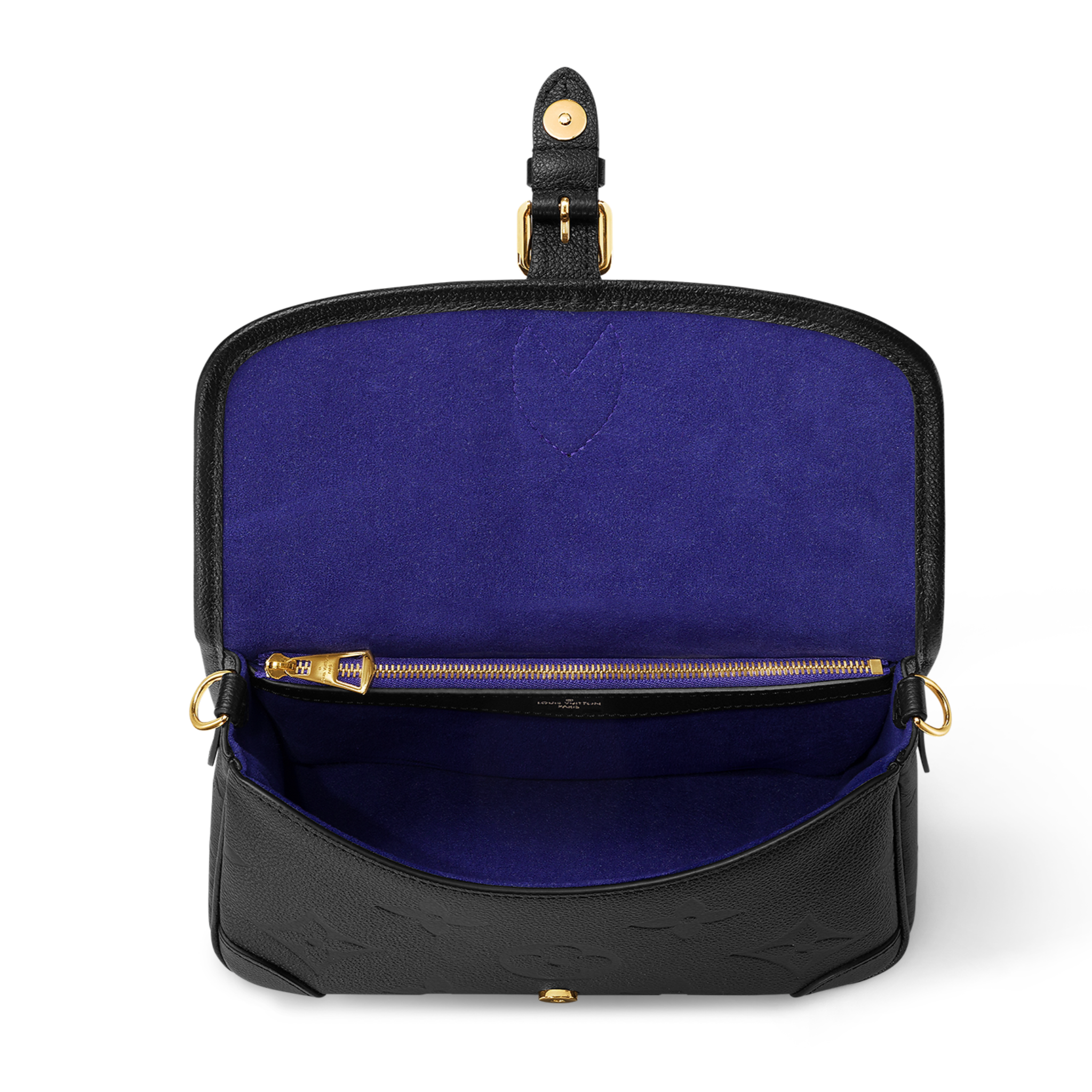 Louis Vuitton Diane Satchel Handbag - Noir Obscur