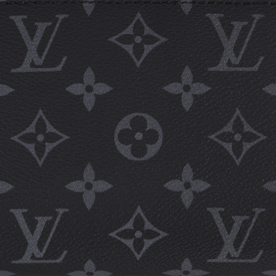 Louis Vuitton Steamer Messenger Wearable Wallet - Black Monogram Eclipse