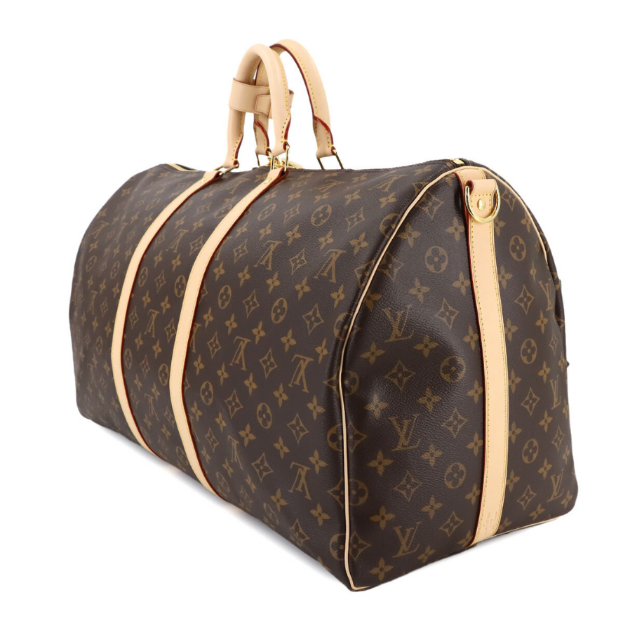 Louis Vuitton Keepall Bandoulière 45 Duffle Bag - Brown