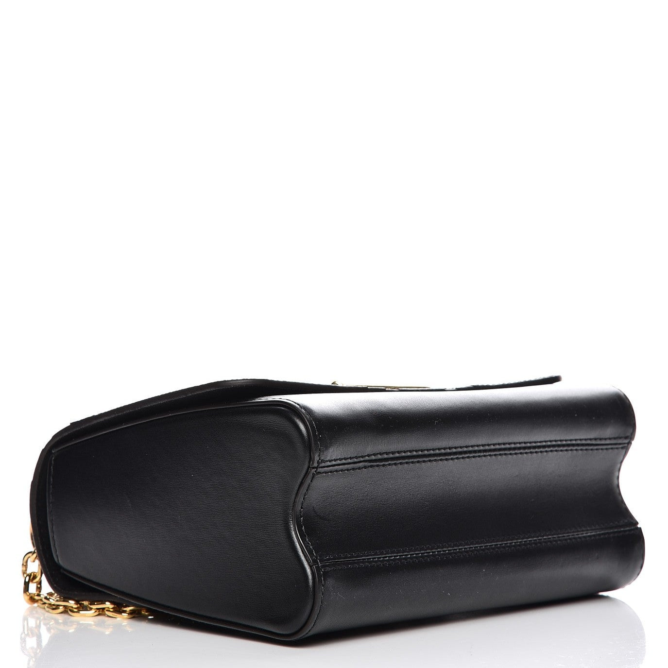 Louis Vuitton Veau Satin Monogram Twist MM Shoulder Bag - Brown