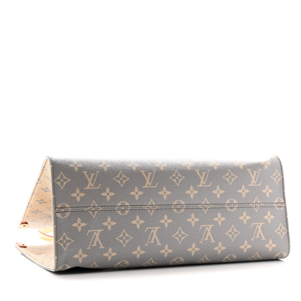 Louis Vuitton Monogram Denim OnTheGo MM Shoulder Bag – Trianon Grey