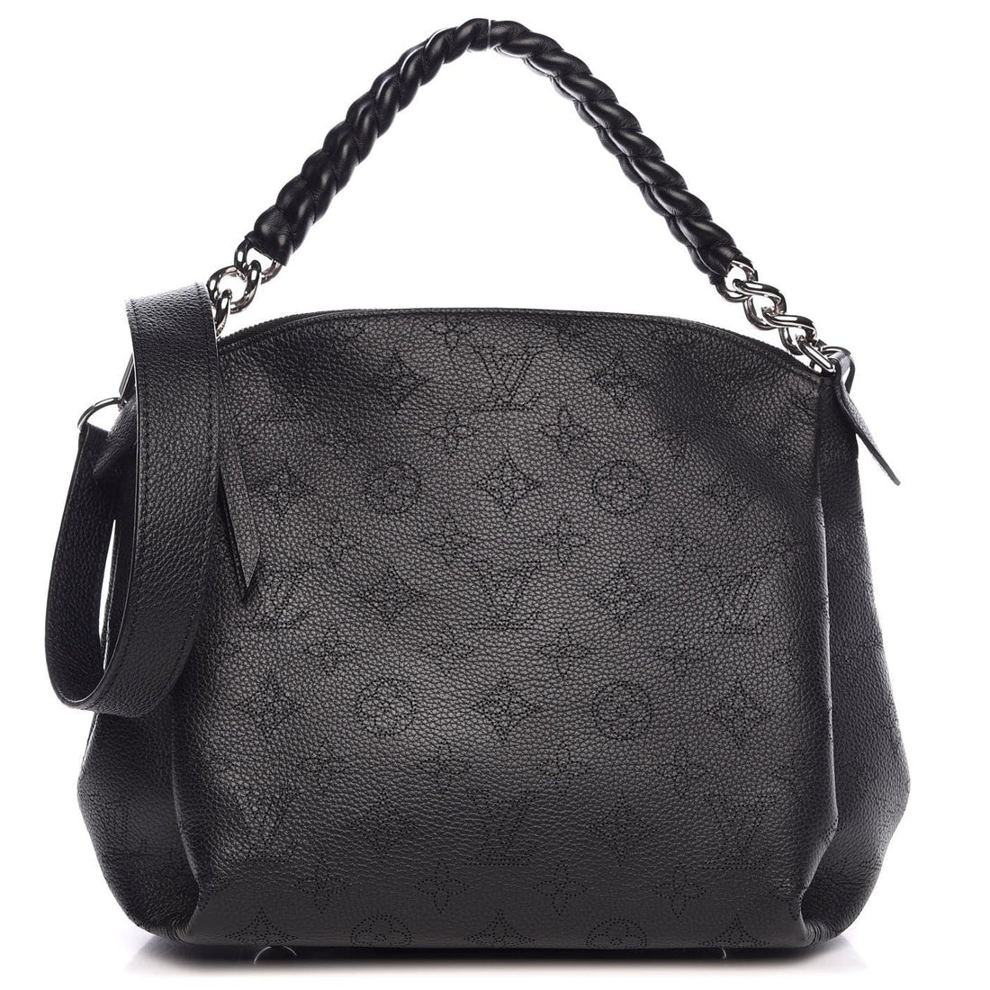 Louis Vuitton Mahina Babylone Chain BB Shoulder Bag - Black