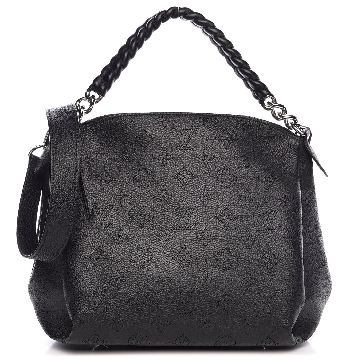 Louis Vuitton Mahina Babylone Chain BB Shoulder Bag - Black