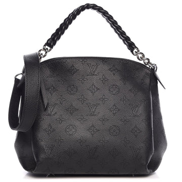 Louis Vuitton Mahina Babylone Chain BB Shoulder Bag - Black