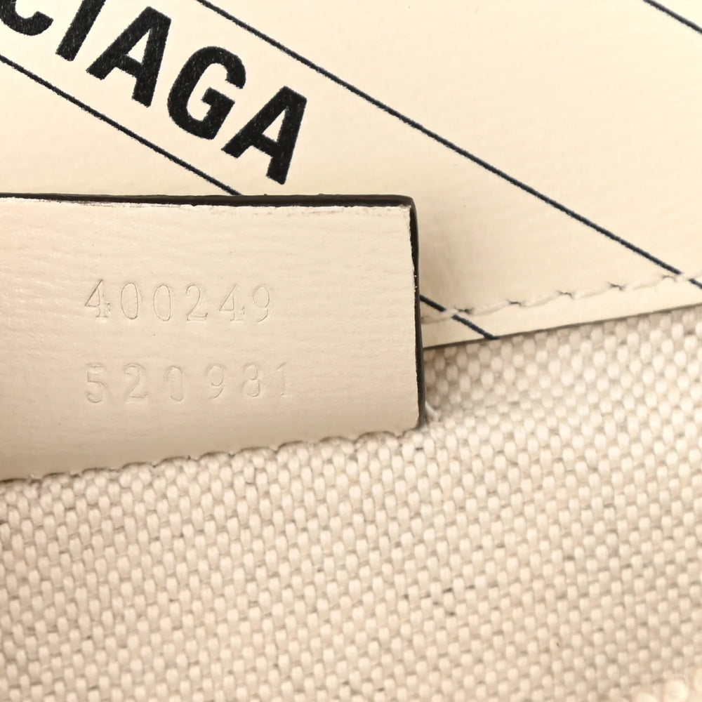 Gucci X Balenciaga Calfskin Dionysus Small Shoulder Bag – White