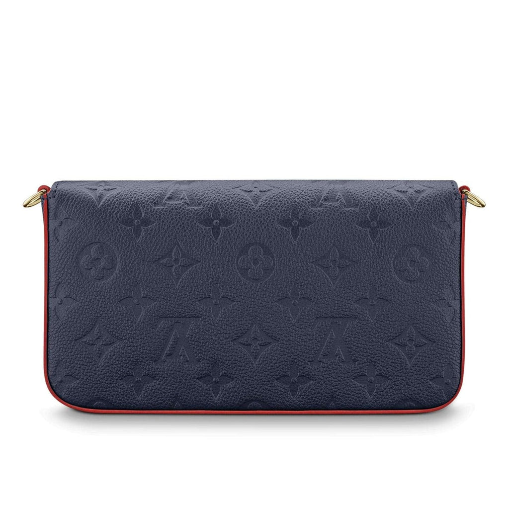 Louis Vuitton Pochette Félicie Wallet Shoulder Bag - Marine Rouge Blue