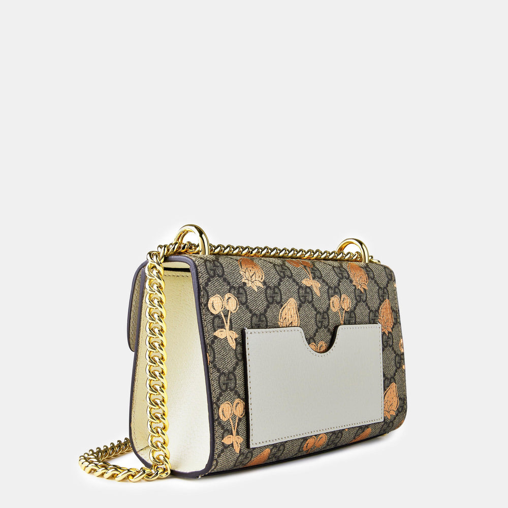 Gucci Padlock Small Berry Shoulder Bag – Beige
