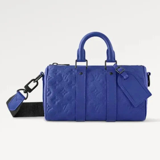 Louis Vuitton Keepall Bandoulière 25 Duffle Bag - Racing Blue